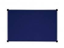 Дошка текстильна Авс 146510 65x100 синя, алюм рамка S-line