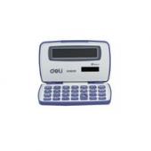 Кальк-р киш. Deli 39228Е син 8 разряд, 90х57х16, з кришк