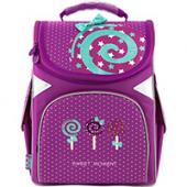 Ранець Kite20 GO20-5001S-8 рож 34X26X13,900гр, полiестер, 5001-7 Colibri, ортоп.сп, каркасний, свiтловiд.ел