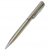Ручка подарункова FlairP 1061 синiй РШ Golden Eye сатин голд срiбний корпус