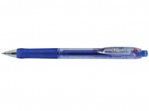 Ручка кулькова Zebra (1)BNS1-BL синiй автоматичний Tapli з довгий стрижень 0.5mm синiй