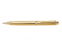 Ручка подарункова FlairP 1058 синiй РШ Regent золото з червоним камнем