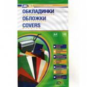 Обкладинка D&A BIND 1020300 бiл А4 пiд шкiру 230г/100шт/уп тильн стор