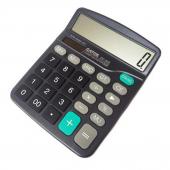 Калькулятор Eates DC838 чорн 12 разряд,173х143х54 мм пластик корп, пласт кн