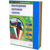 Обкладинка D&A BIND 1020100 мiкс А4 пiд шкiру 230г/5колпо20шт/уп тильн стор