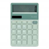 Калькулятор Deli ENS042 зелен 12 разряд, 163,6х106х19 Nusign