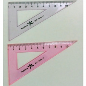 Трикутник мiкс 10см пласт проз