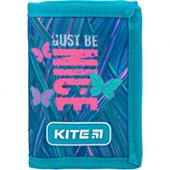 Гаманець Kite21 K21-650-1 бiрюз 12х8,5х1, полiестер, вiд. для карток, ключниця