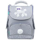 Ранець Kite* K22-501S-1 сiр 35x25x13, 990гр, 11,5л 6-8рокiв "Cute Dog" ортоп.спiн