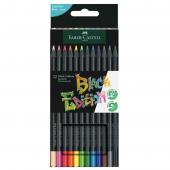 Олiвцi кол Faber_Castell 116412 12кол триграннiчорне дерево