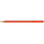 Олiвець ч/г Faber_Castell 118216 B тригр Grip Sparkle яск. корал