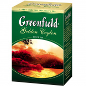 Чай вiсовий Greenfield чорний 100гр "Golden Ceylon" класич