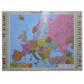Карта настiнна Ипт 77х110 Європа.Полiтична (ламiн) М1:5400000