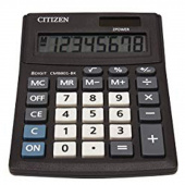 Калькулятор Citizen CMB-801BK чорний 8 разряд, 103x138x24 Correct, пласт корп, пласт кн