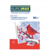 Плiвка для ламiнування Buromax 7704 А3 (303х426) 80мк (100шт)