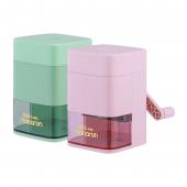 Чинка мех Deli ER10604 мiкс Macaron верхня подача олiвця