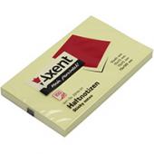 Блок папер кл Axent 2316-01 жовт 75x125мм 100шт