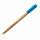 Ручка кулькова Flair 1396 синiй 0,7мм Woody
