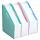 Папка-портфель Deli EB41102 мiкс 13 вiдд А4 картотека Macaron