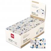 Ластик Deli 71117 36х36х12мм мармуровий