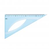 Трикутник Deli EH15 блакитн тонований 60° 18cm