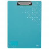 Планшет Deli EF75632 блакитн A4 пластик 1.5мм pp Aurora