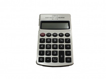 Калькулятор Deli 1119 бронзовий 8 разряд 117х70х11, метал корпус, гум кн