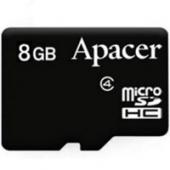 Карта памяти Apacer 8GB microSDHC Class 4