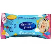 Серветки вологi Fresh 15шт "Ромашка"