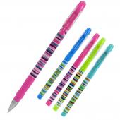 Ручка кулькова Axent AB1049-10-A синiй 0,5мм "Stripes"